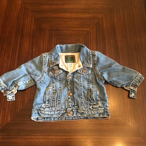 newborn baby jean jacket